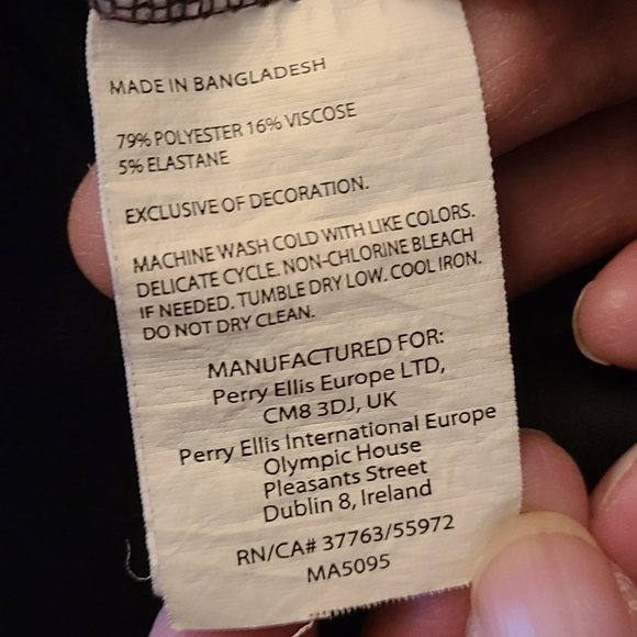 PERRY ELLIS Europe Men's Zip-Up Hoodie - Size Large - Picture 9 of 9